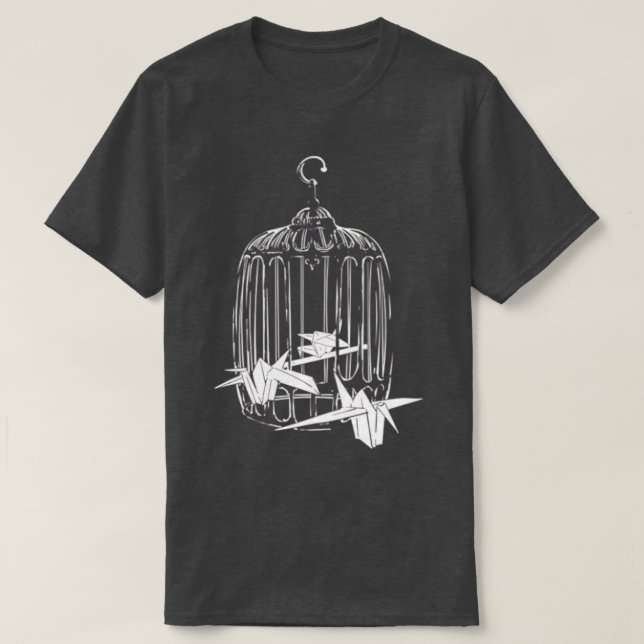 Camiseta Aves libres (Diseño del anverso)