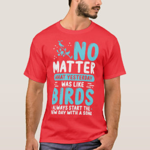 Camiseta Aves Mirando Aves Aves Chirp Birder Bird Lover