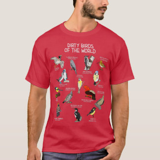 Camiseta Aves Mirando Aves Sucias Del Mundo, Abeja Graciosa