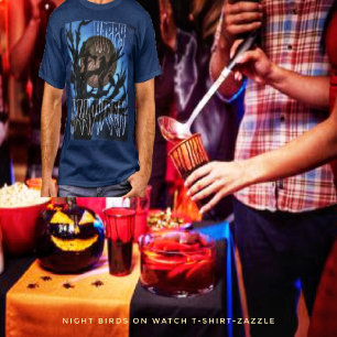 Camiseta Aves nocturnas vigiladas