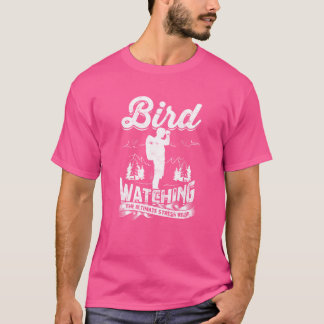 Camiseta Aves observando el máximo alivio de estrés Ave