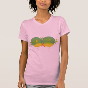 Camiseta Aves Personalizados de Silly Cute