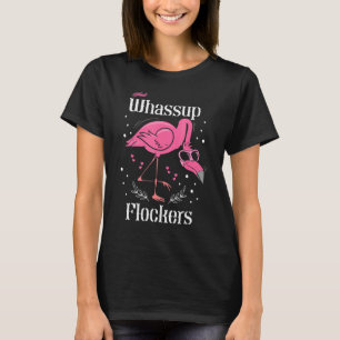 Camiseta Aves rosadas divertidas de verano Flamingo Flaming