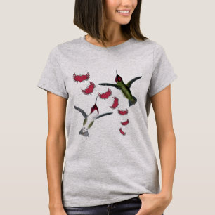 Camiseta Aves tartamudeadas arrancan el corazón con alas