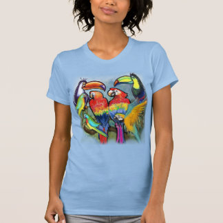 Camiseta Aves tropicales