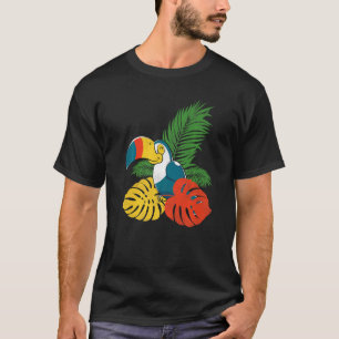 Camiseta Aves tropicales tropicales de los animales de la s