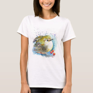 Camiseta Aves y bayas