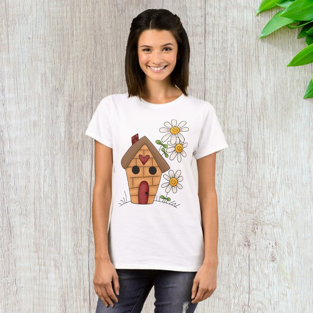 Camiseta Aves Y Flores (Subido por el creador)