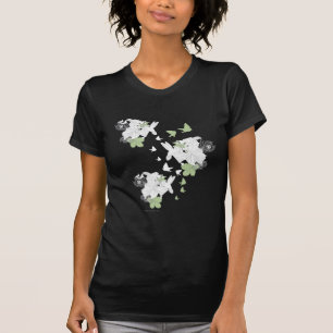 Camiseta Aves y plumas superchica