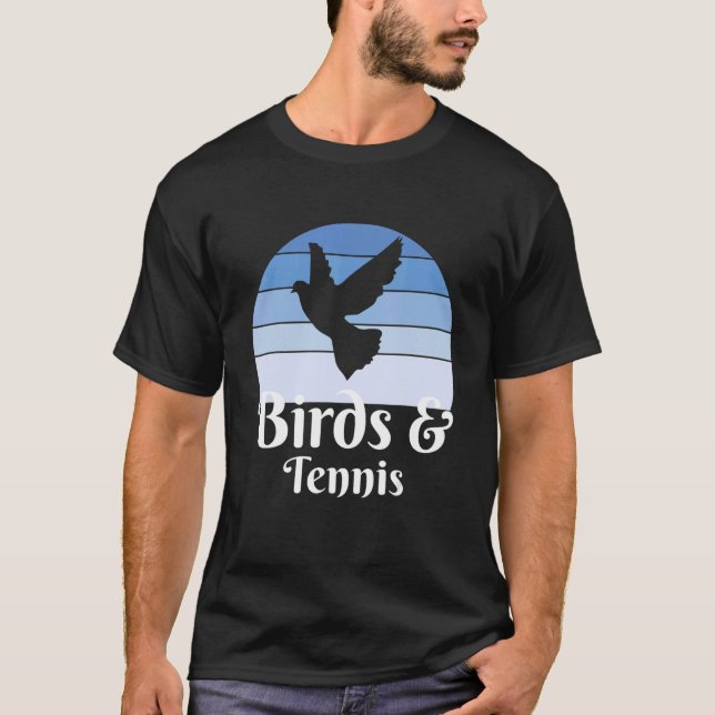 Camiseta Aves Y Tenis (Anverso)