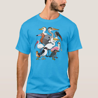 Camiseta Aves zancudas norteamericanas