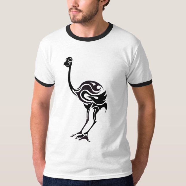 Camiseta avestruz (Anverso)
