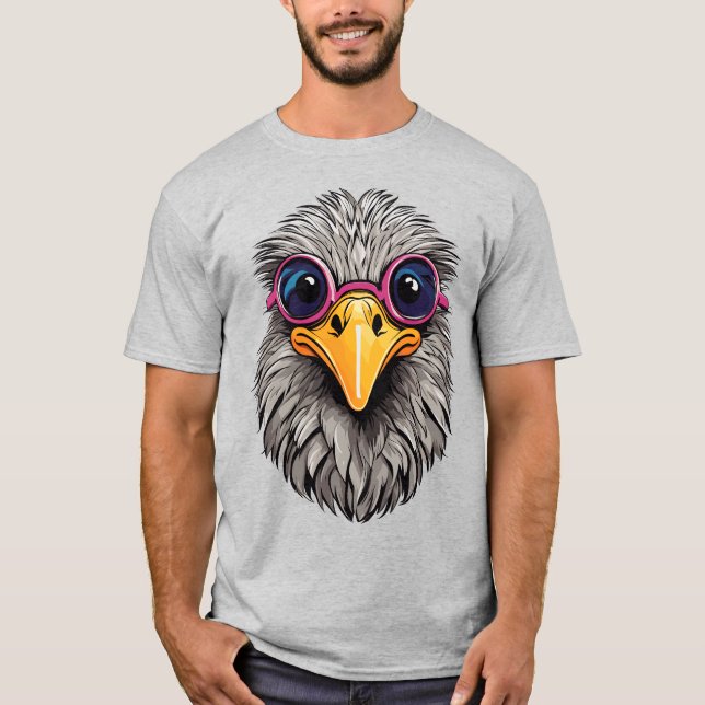 Camiseta Avestruz (Anverso)