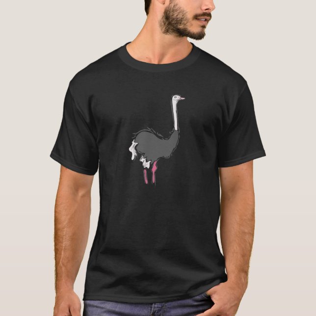 Camiseta Avestruz de Olympia (Anverso)