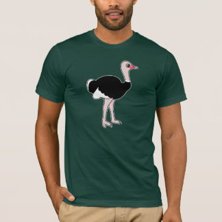Camiseta Avestruz del dibujo animado