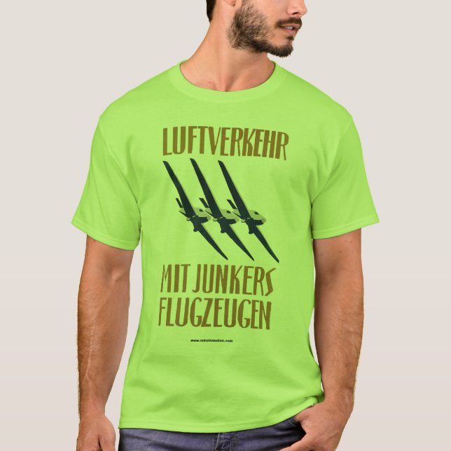 Camiseta Aviación alemana - 1919 Junkers (Anverso)