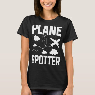Camiseta Aviación de avión piloto de vuelo de avión de Spot