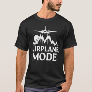 Camiseta Aviación de avión piloto en modo avión 17