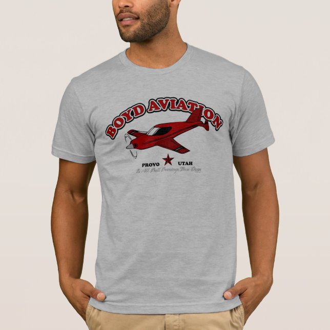 Camiseta Aviación de Boyd (Anverso)
