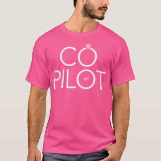 Camiseta Aviación de vuelo de la esposa piloto