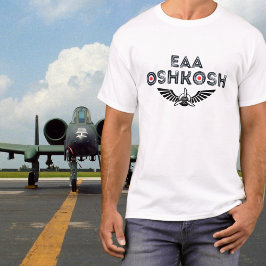 Camiseta Aviación divertida EAA Oshkosh AirShow Wings Prope