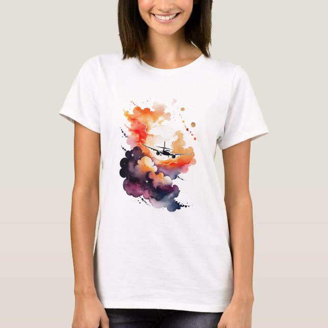 Camiseta Aviación eterna (Anverso)
