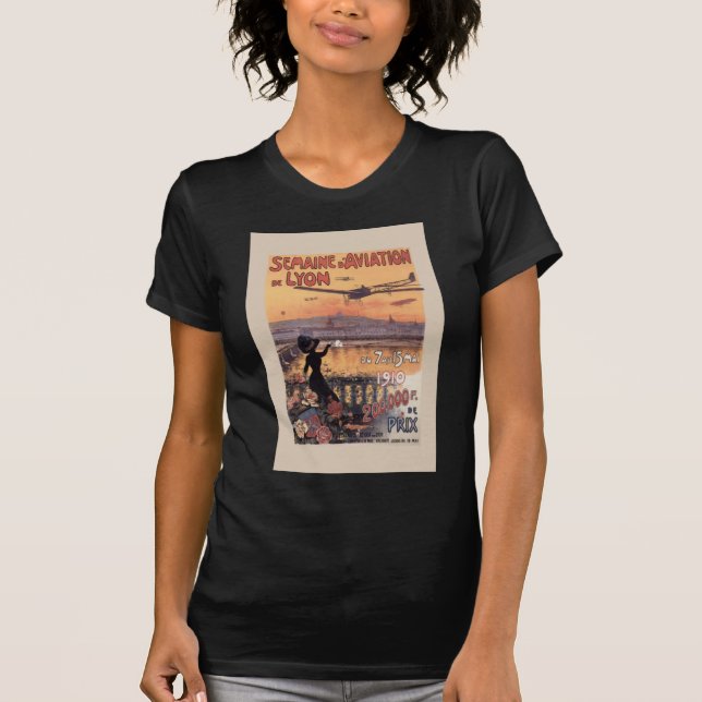 Camiseta Aviación francesa vintage (Anverso)
