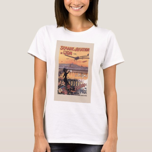 Camiseta Aviación francesa vintage (Anverso)