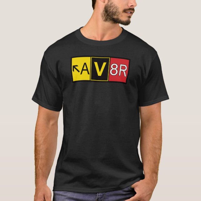Camiseta Aviador - AV8R - (Anverso)