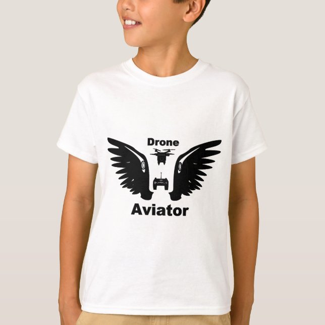Camiseta Aviador de drones (Anverso)