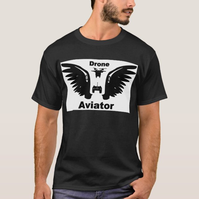 Camiseta Aviador de drones (Anverso)