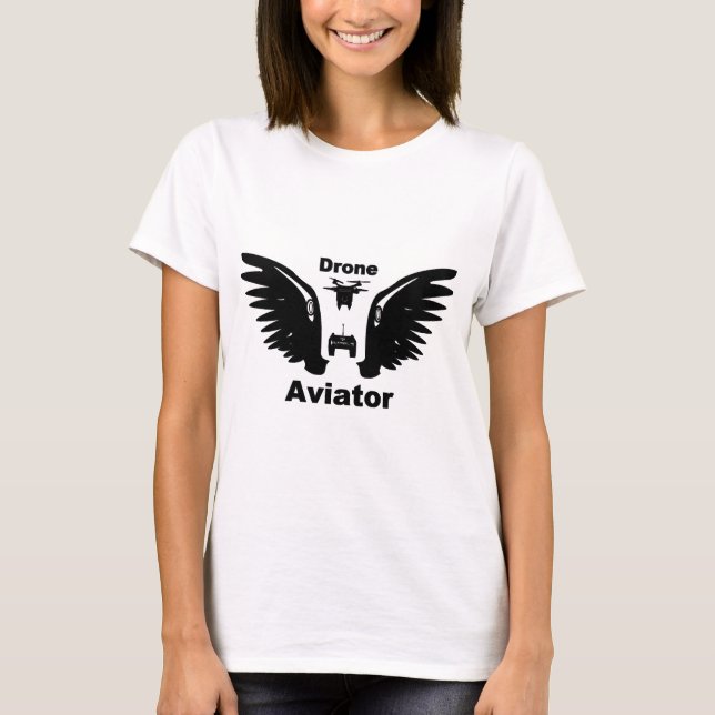 Camiseta Aviador de drones (Anverso)