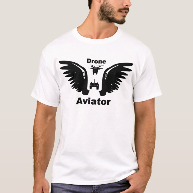 Camiseta Aviador de drones (Anverso)