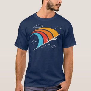 Camiseta Aviador de vuelo de vuelo del piloto de reflectore