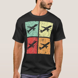 Camiseta Aviador de vuelo Sky Inst del piloto de aviones Re