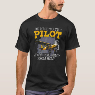 Camiseta Aviador del piloto del avión de avión Instructor d