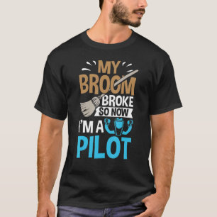 Camiseta Aviador en vuelo piloto de aviones de entrenamient