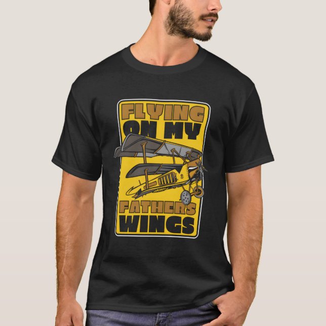 Camiseta Aviador Padre Avión Aviación Aviación Aviación Avi (Anverso)