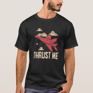 Camiseta Aviador piloto piloto de aviones de aviación Thrus