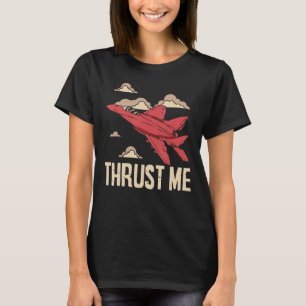 Camiseta Aviador piloto piloto de aviones de aviación Thrus