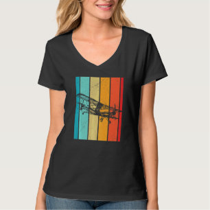 Camiseta Aviador piloto Retro Bi Avión Avión