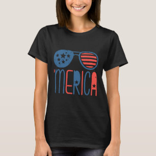 Camiseta Aviadores de Bandera Americana Toddler 4 de Julio