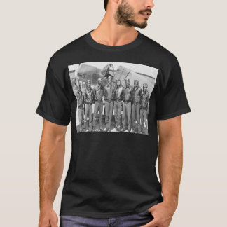 Camiseta Aviadores de Tuskegee, grupo de colas rojo