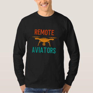 Camiseta Aviadores remotos de Carreras de drones FPV de épo