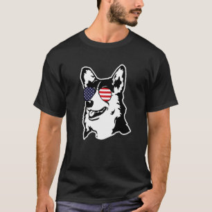 Camiseta Aviadores Usa Animal Corgi