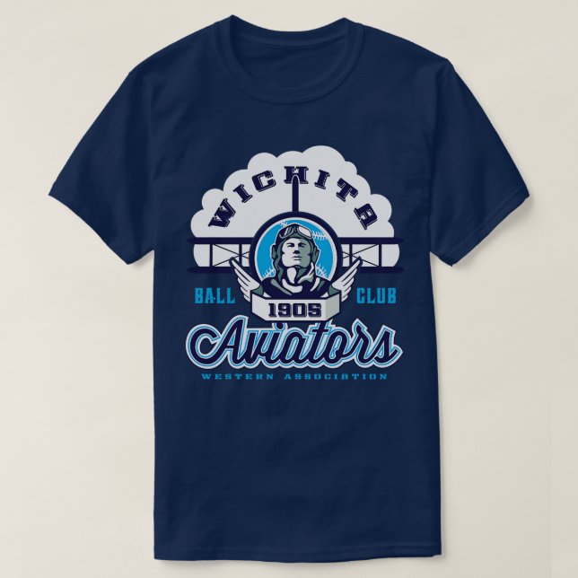 Camiseta Aviadores Wichita (Diseño del anverso)