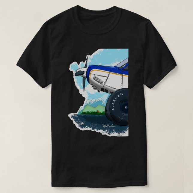 Camiseta Aviat Husky front Valdez Alaska Stol (Diseño del anverso)