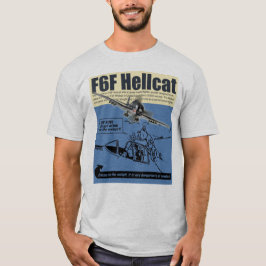 Camiseta Aviation Art T-shirt “F6F Hellcat"