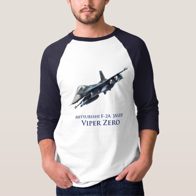 Camiseta Aviation Art T-shirt "Mitsubishi F-2A" (Anverso)