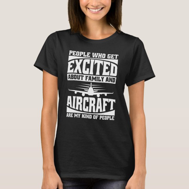 Camiseta Aviator Father  Aviation Fly Airplane Aircraft Pil (Anverso)